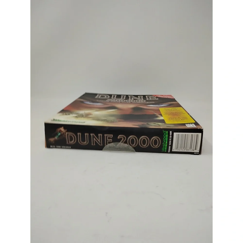 Dune 2000 Westwood Studios PC CD-ROM Big Box RTS Strategy Game 1998 Complete